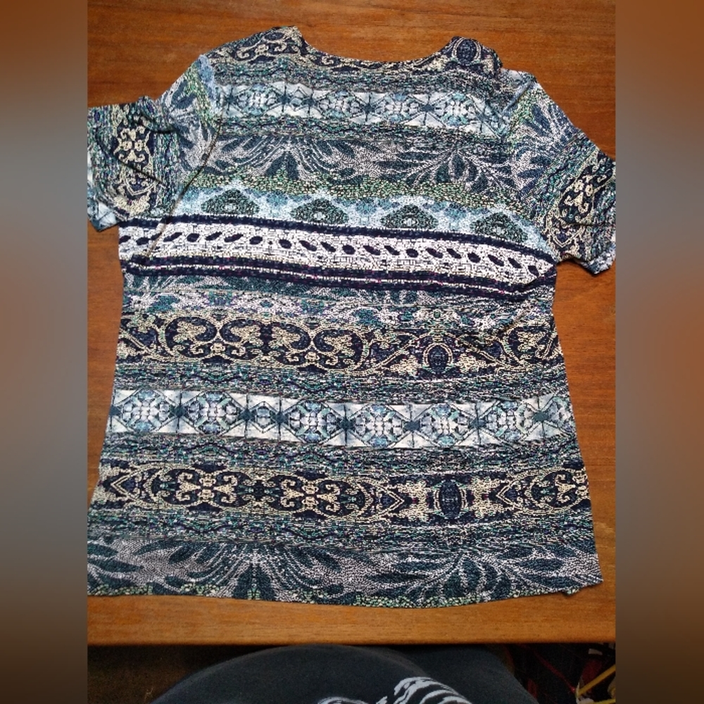Zhong ni da / Zhongnida Size 54 1X Short Sleeve Pullover Shirt Mu… - Picture 4 of 10
